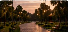 New Park Development Progress at Shyam Vatika